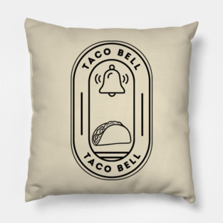 taco bell vintage Pillow