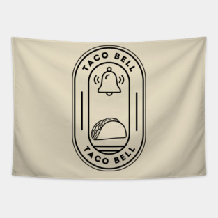 taco bell vintage Tapestry