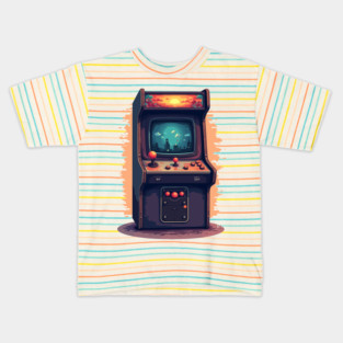 Retro Arcade Dreams Kids T-Shirt