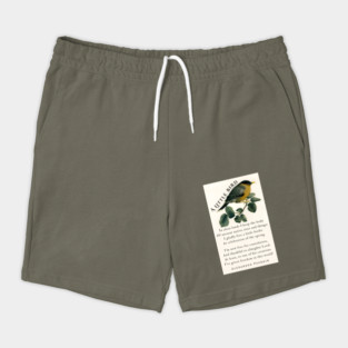 A Little Bird by Alexander Pushkin: In alien lands I keep the body Of ancient native rites and things: I gladly free a little birdie At celebration of the spring. Shorts