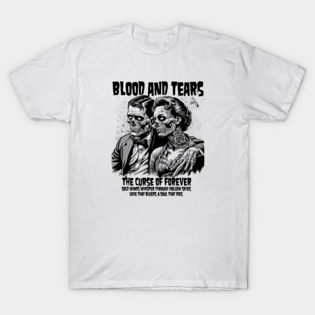 BLOOD AND TEARS T-Shirt by artslaves