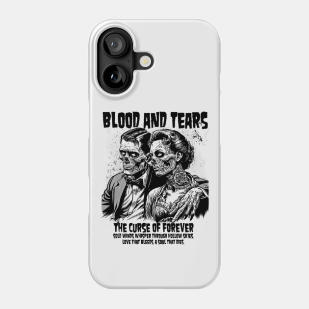 BLOOD AND TEARS Phone Case by artslaves