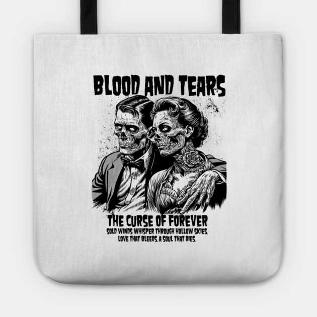 BLOOD AND TEARS Tote by artslaves