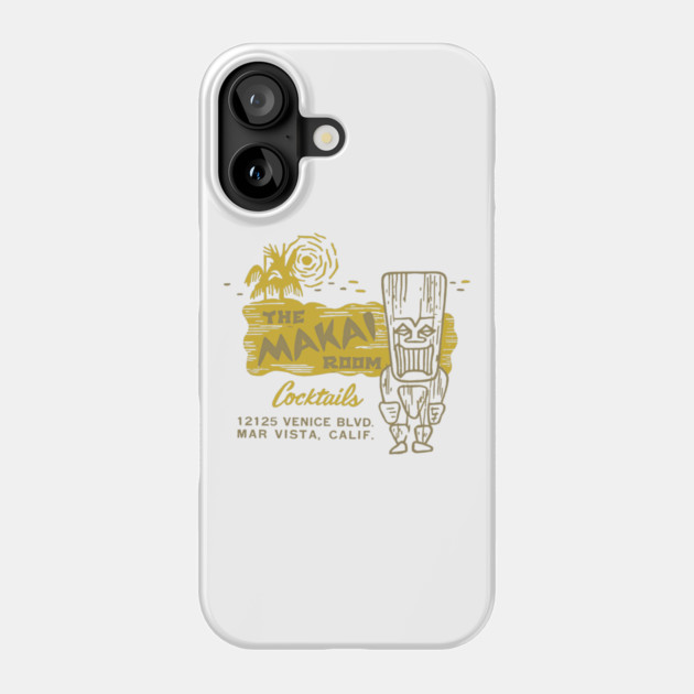 The Makai Room Cocktail Bar Phone Case by Timeless Chaos