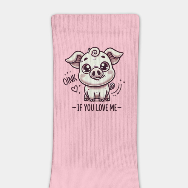 Oink if you love me by Demian Stipatio