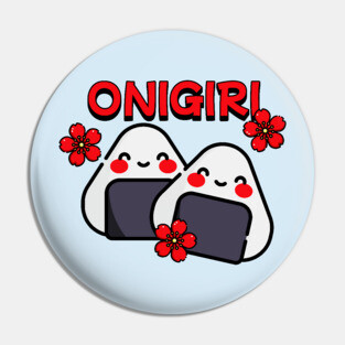 Kawaii Onigiri Pin