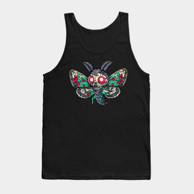 Goth Moth Tank Top by H. R. Sinclair