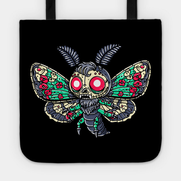 Goth Moth Tote by H. R. Sinclair