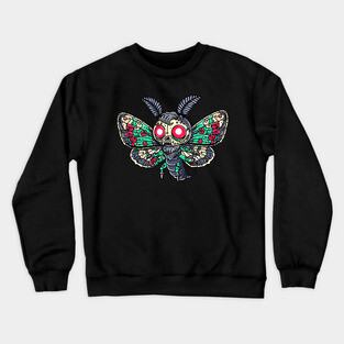 Goth Moth Crewneck Sweatshirt