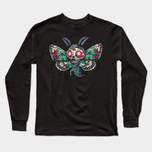 Goth Moth Long Sleeve T-Shirt