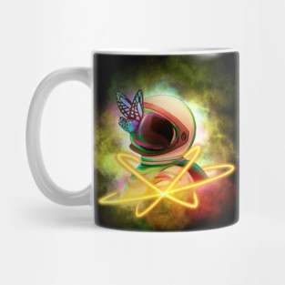 Astronaut Has Butterflies Mug