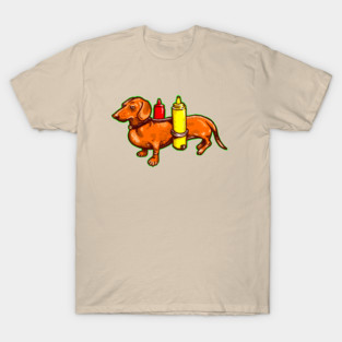 Weiner and Condiments T-Shirt