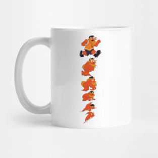 Evolution of Gritty (Vertical Version) Mug