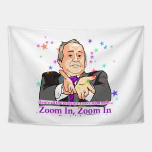 Luigi's Attorney- Zoom In Tapestry