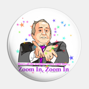 Luigi's Attorney- Zoom In Pin