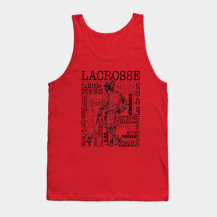 Lacrosse Montage (Male) Tank Top