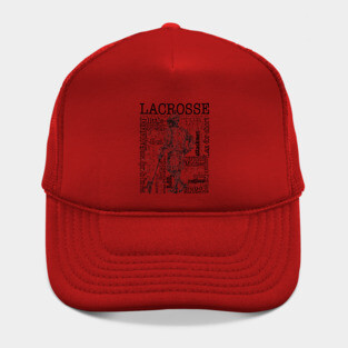 Lacrosse Montage (Male) Hat