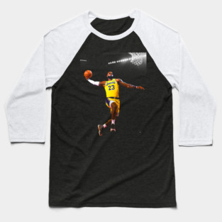 Lebron James Vintage Baseball T-Shirt