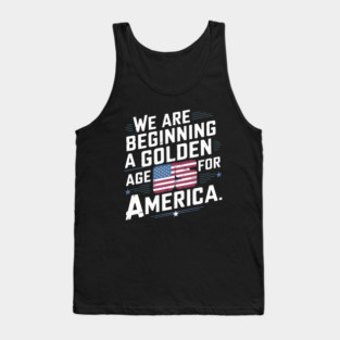 New Age of America, USA Flag Tank Top