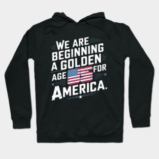 New Age of America, USA Flag Hoodie