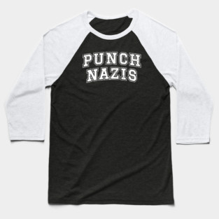Punch-Nazis Baseball T-Shirt