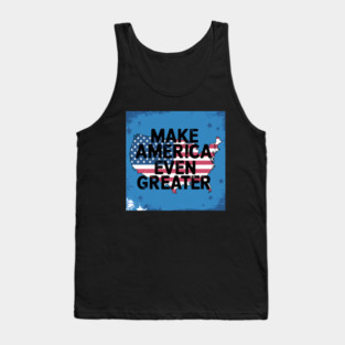Making America Even Greater, USA Tank Top