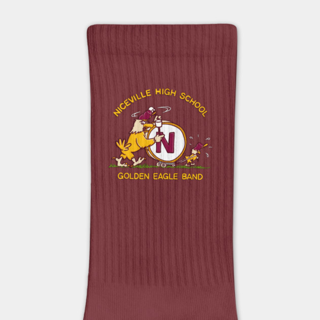 Niceville High Retro Golden Eagle Band T-Shirt by Rocket Girl