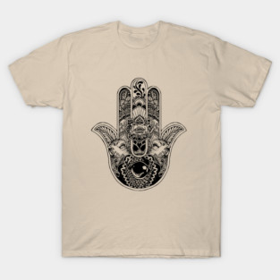 Hamsa Hand Moo Deng T-Shirt
