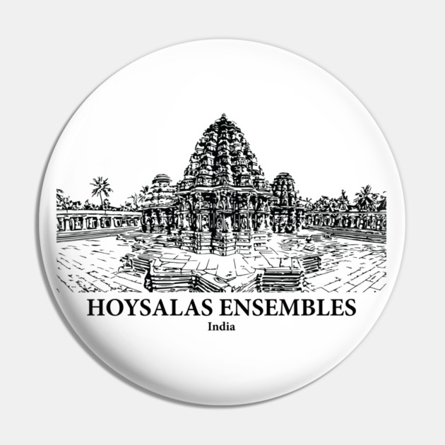 Hoysalas Ensembles - India Pin by Lakeric