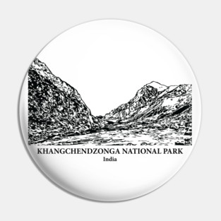 Khangchendzonga National Park - India Pin