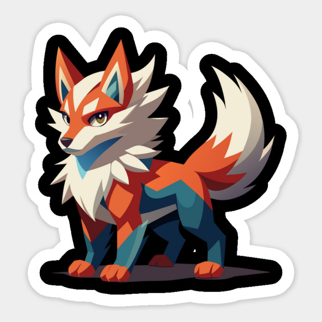 Fierce Fantasy Wolf Magnet by TurnEffect