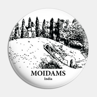 Moidams - India Pin