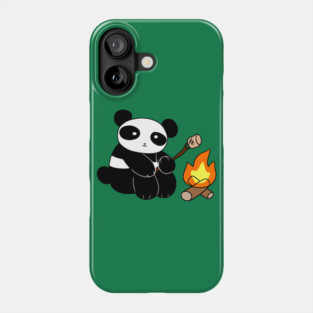 Campfire Panda Phone Case