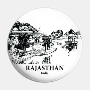 Rajasthan - India Pin