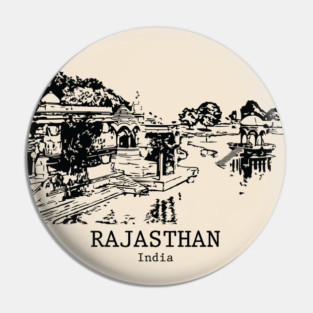 Rajasthan - India Pin