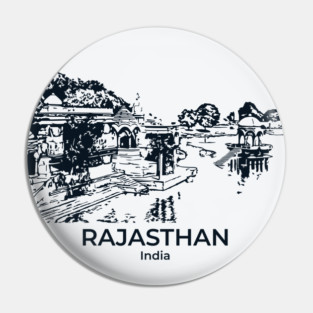 Rajasthan - India Pin