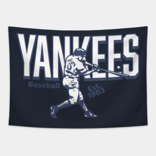 Yankees Batter Tapestry
