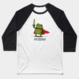 Huzzah-Frog Baseball T-Shirt