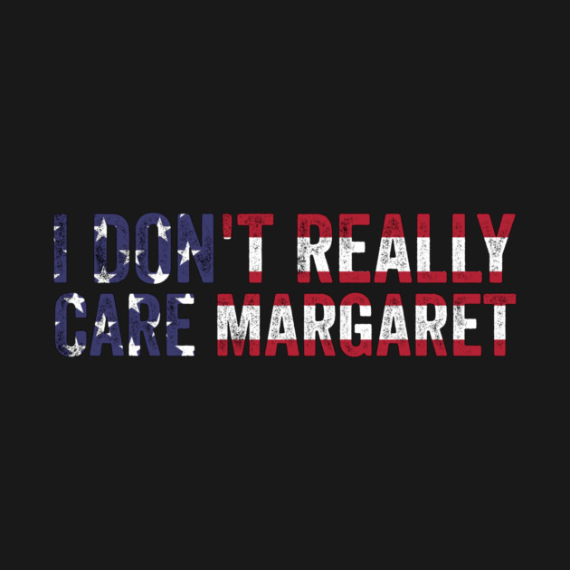 Funny Minimalist JD Vance I Don't Really Care Margaret by ArtistTee ⭐⭐⭐⭐⭐