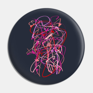 Abstract Modern Art Pin