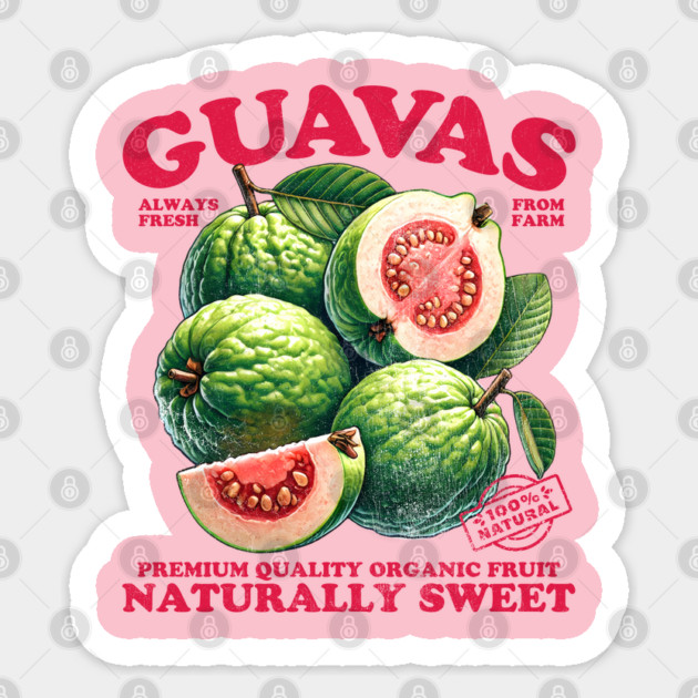 Guavas Naturally Sweet Sticker by Juna's Store