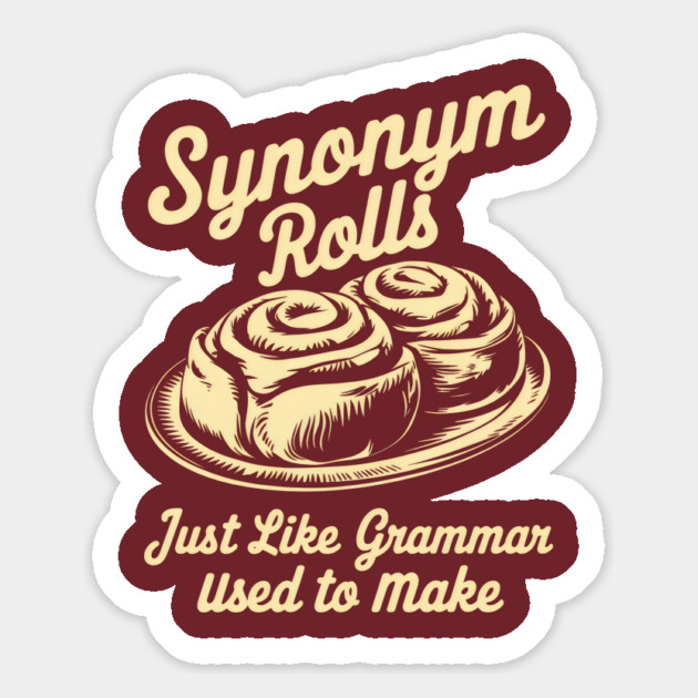 Synonym Rolls Magnet by Juna's Store