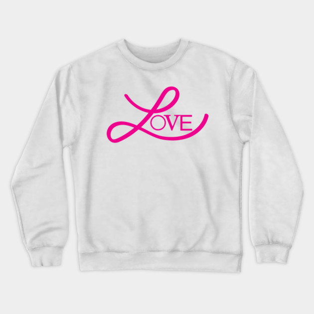 Love Crewneck Sweatshirt by Laura Contarino