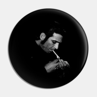 Waylon Jennings Vintage 90s Pin