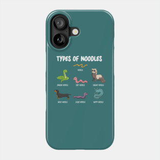 Types of Noodles Phone Case