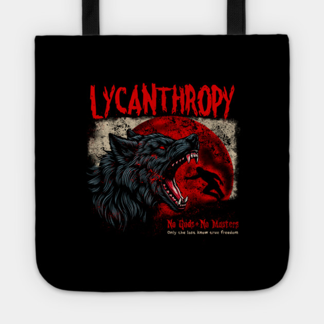 LYCANTHROPY Tote by artslaves