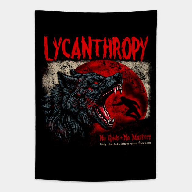 LYCANTHROPY Tapestry by artslaves