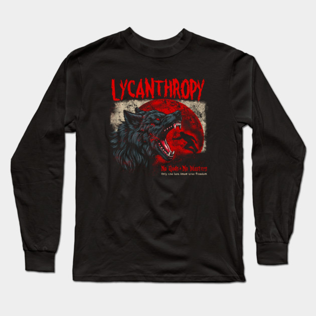 LYCANTHROPY Long Sleeve T-Shirt by artslaves