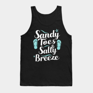 Sandy toes and Salty Breeze Tank Top