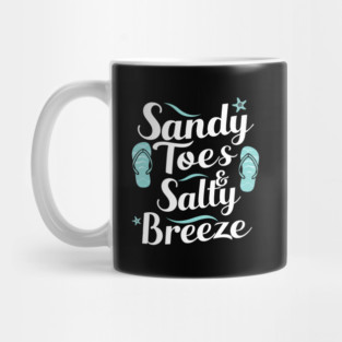 Sandy toes and Salty Breeze Mug